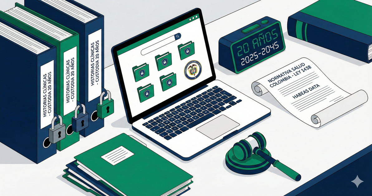 Custodia de la Historia Clínica - Responsabilidad Legal en Colombia