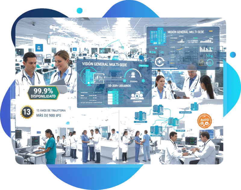 Software Hospitalario Colombia | IPS Grandes 50-500+ Usuarios