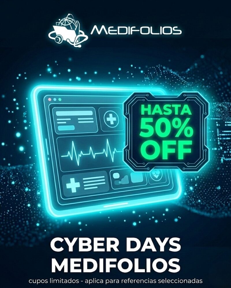 Cyber Days Medifolios — Hasta 50% descuento software médico